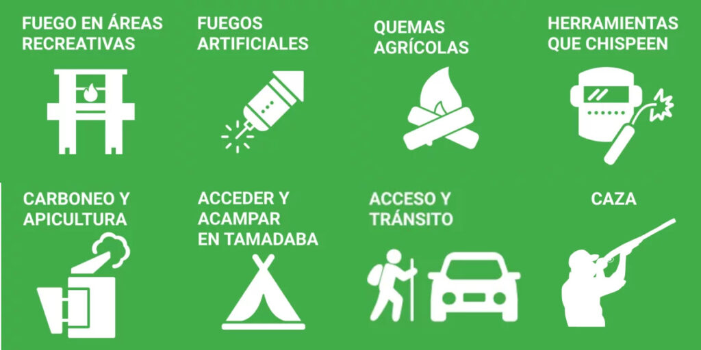 Alerta por incendio